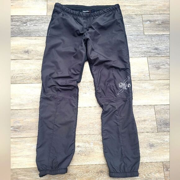Rossignol black Nordic xc wind pants size large women's - Picture 1 of 13